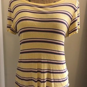 Yellow Striped Shirt